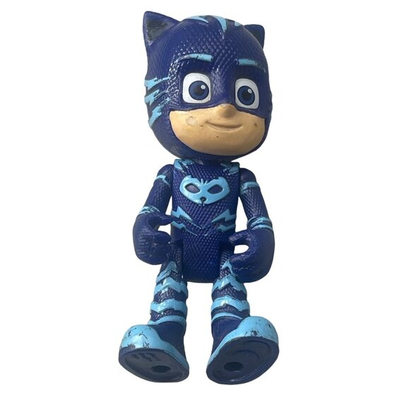 PJ Masks Action Figure Cat Boy 3.5" Just Play Figure blue READ - Picture 1 of 7